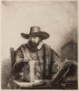 Retrato De Cornelis Claesz Anslo, Predicador