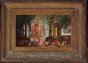 Angoul?me Cathedral, France by David Roberts