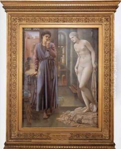 Pygmalion And The Image: II The Hand Refrains by Sir Edward Coley Burne-Jones