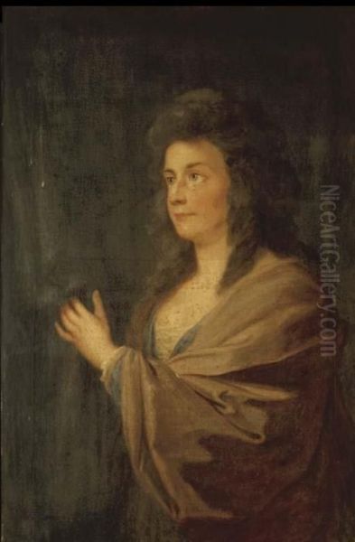 Portrait Of Lady Selina Rawdon,
Countess Of Granard (1759-1827),daughter Of The 1st Earl Of Moira,
Half-length, With A Browncloak - view 1