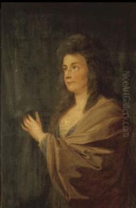Portrait Of Lady Selina Rawdon, 
Countess Of Granard (1759-1827),daughter Of The 1st Earl Of Moira, 
Half-length, With A Browncloak