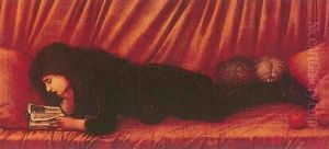 Portrait of Katie Lewis by Sir Edward Coley Burne-Jones