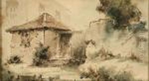 Study Of A Cottage - view 1