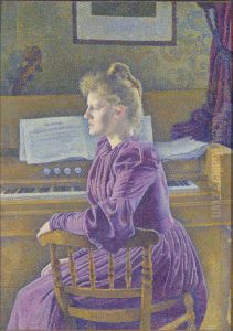Maria Sethe at the Harmonium