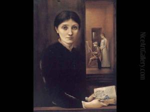 Georgiana Burne Jones by Sir Edward Coley Burne-Jones