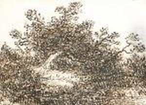 Paysage by Theodore Rousseau