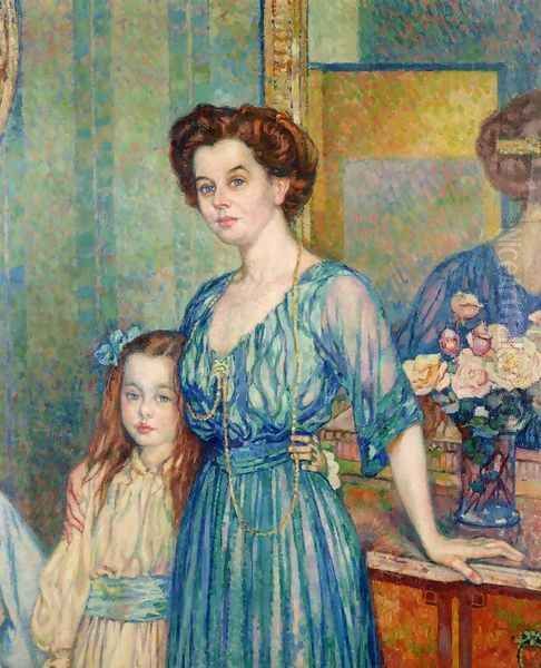 Madame Von Bodenhausen avec son enfant Luli - view 1