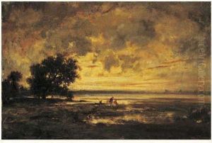 Paysage Anime by Theodore Rousseau
