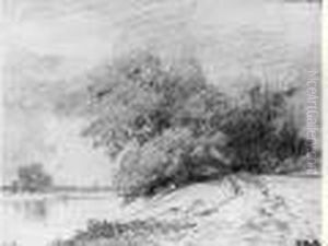 Bords De L'oise by Theodore Rousseau