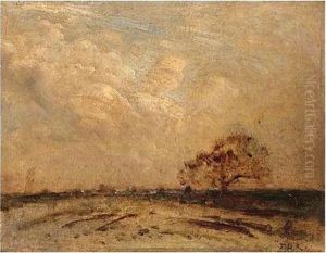 Landscape by Theodore Rousseau