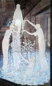 Illustration from 'Le Reve' by Emile Zola (1840-1902) c.1888 by Carlos Schwabe