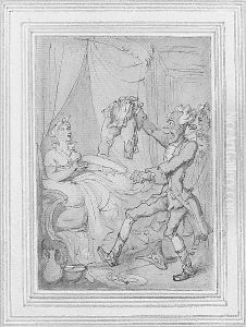The Strange Breeches by Thomas Rowlandson