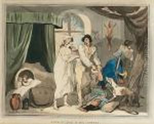 Four O'clock In The Morning & Four O'clock In The Country by Thomas Rowlandson