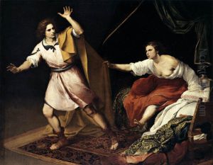 Joseph and Potiphar's Wife 1640-45 by Bartolome Esteban Murillo
