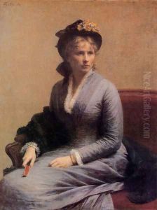 Charlotte Dubourg by Ignace Henri Jean Fantin-Latour