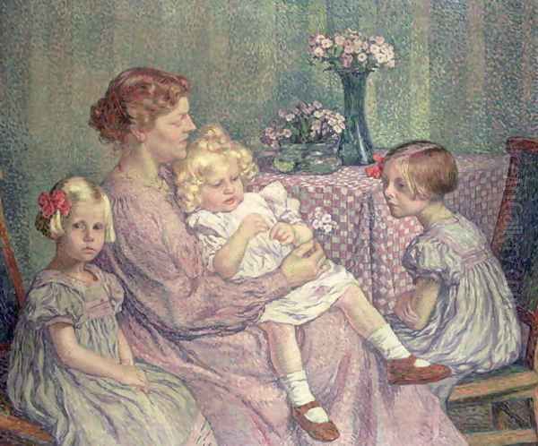 Madame van de Velde and her Children, 1903 - view 1