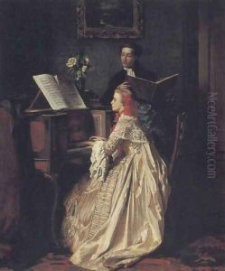 The Music Lesson by Jean Carolus