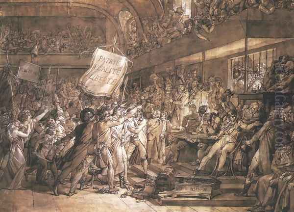 French People Demanding the Tyrant's Deposition on the 10th of August - view 1