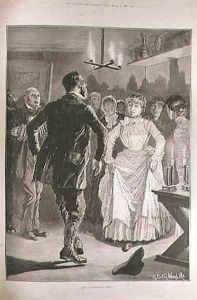 The Gamekeeper's Party, from The Illustrated London News, 3rd June 1886 The Gamekeeper's Party, from The Illustrated London News, 3rd June 1886
