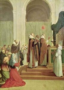 The Mass of St Martin of Tours by Eustache Le Sueur