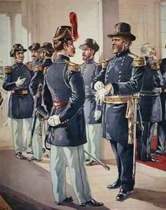 MajorGeneral Grant with Staff and Line Officers by Henry Alexander Ogden