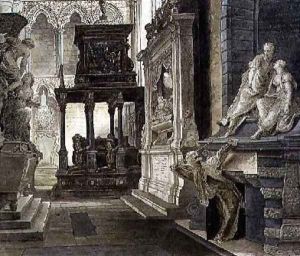 Chapel of St John the Evangelist by Frederick Mackenzie