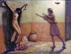 Crucified Woman by Louis-Joseph-Raphael Collin