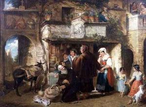 Catering for the Convent. Kissing ye Scourge and having dust thrown in ye eyes, 1856