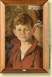 Le Petit Garcon Rouge by Theo van Rysselberghe