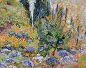 Paysage Avecarums by Theo van Rysselberghe