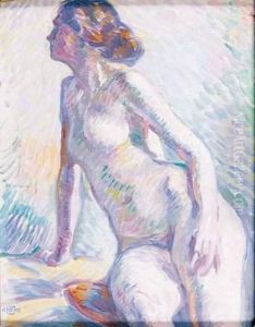 Jeune Femme Assise