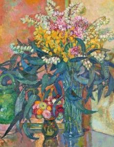 Bouquet De Fleurs, Circa 1912 by Theo van Rysselberghe