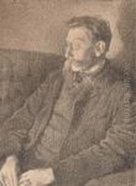 Portrait D'emile Verhaeren - view 1