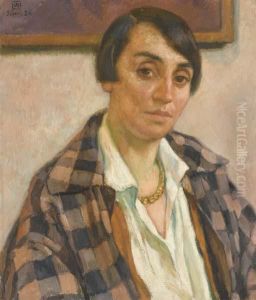 Portrait D'elisabeth Van Rysselberghe