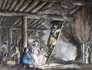 Interior of a Yurt in Kamchatka by Gallo Gallina
