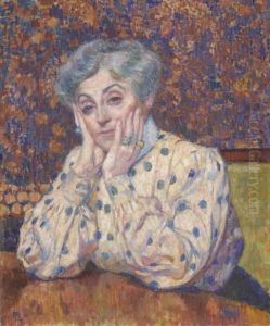 Madame Theo Van Rysselberghe by Theo van Rysselberghe