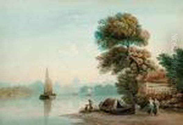 On The Thames At Twickenham - view 1