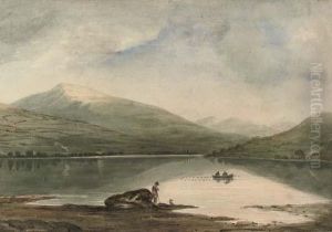 Lake Bala, With Cader Idris Beyond, North Wales
