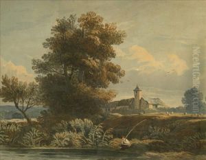 Anglerby A Pool In A Summer Landscape