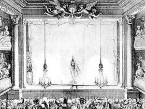 The Comedie Francaise during the Time of Moliere 1622-73 at the Palais Royal Auditorium by Coypel, Charles Antoine