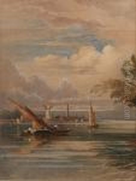 Boating On The Thames - view 1
