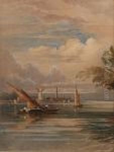 Boating On The Thames by John Varley