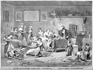 Break time by Philibert-Louis Debucourt