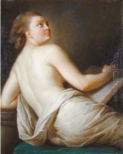 Allegorie De La Poesie. by Elisabeth Vigee-Lebrun