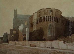 St. Luke's Chapel Norwich Cathedral, 1808 by John Sell Cotman