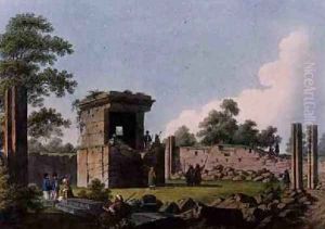 Near Tortosa in Syria from Views in the Ottoman Dominions 1810 by Luigi Mayer