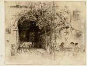 The Traghetto, From Twelve Etchings by James Abbott McNeill Whistler