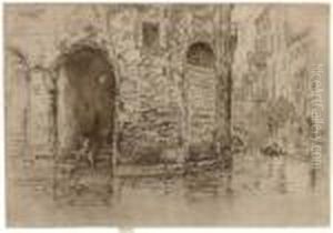The Two Doorways, From Twelve Etchings