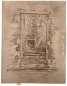 Garden, From Twenty-six Etchings by James Abbott McNeill Whistler