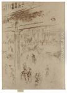 Regent's Quadrant by James Abbott McNeill Whistler